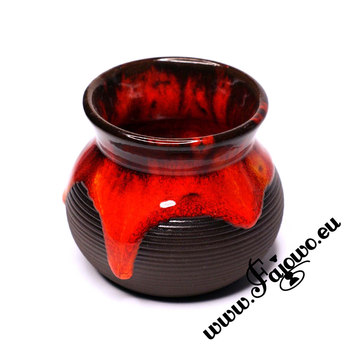 Tykwa ceramiczna czerwona