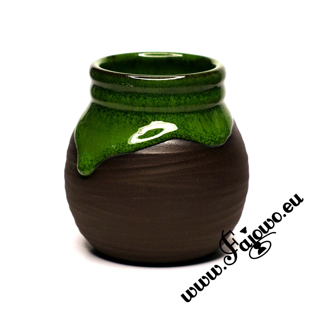 Tykwa ceramiczna eco zielona