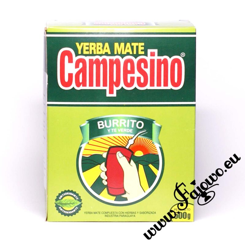 Yerba Mate Campesino Burrito & Zielona Herbata 0,5kg